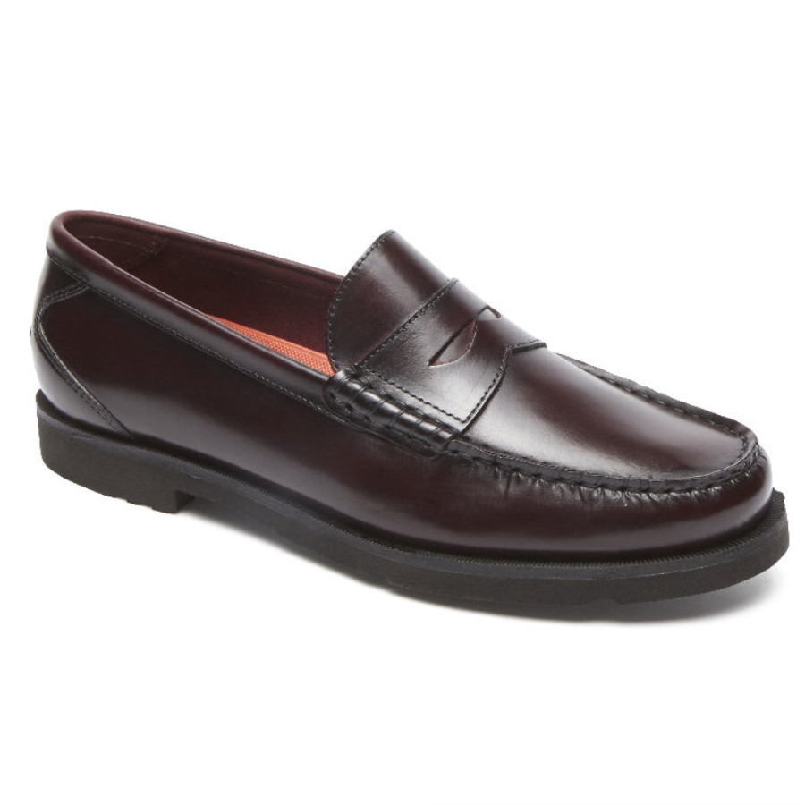Rockport Men's Modern Prep Penny Loafer Burgundy