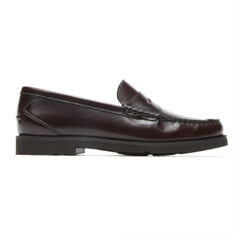 Rockport Men's Modern Prep Penny Loafer Burgundy