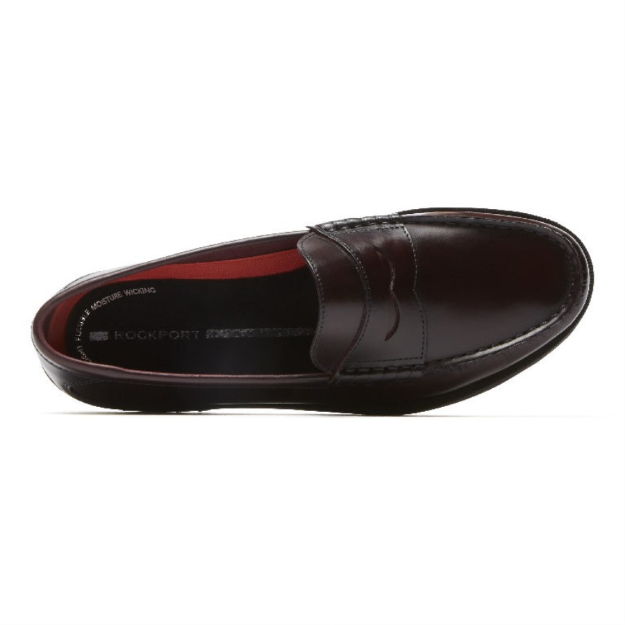 Rockport Men's Modern Prep Penny Loafer Burgundy