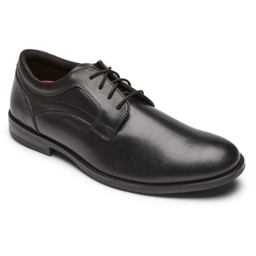Rockport Men's Mykel Plain Toe Oxford Black