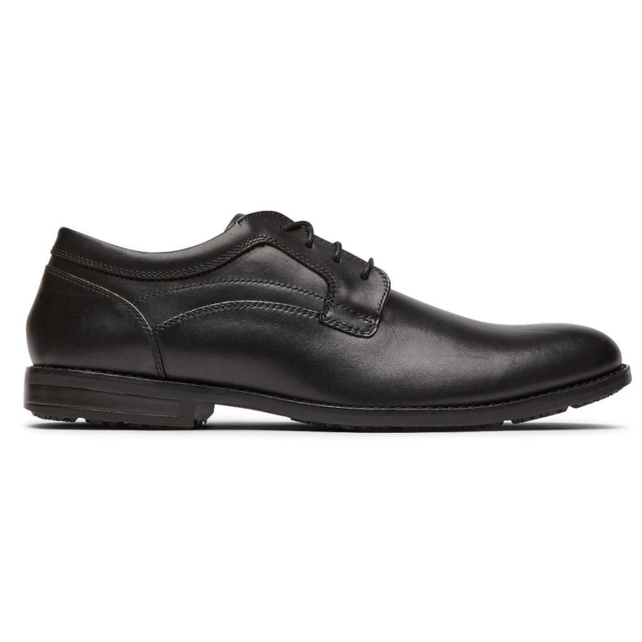 Rockport Men's Mykel Plain Toe Oxford Black