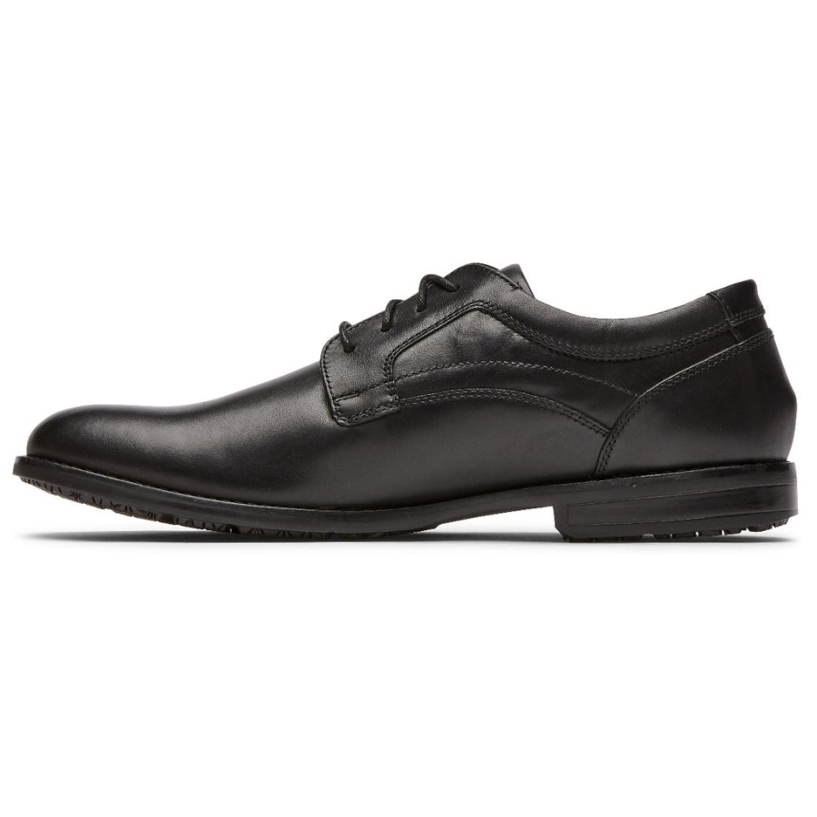Rockport Men's Mykel Plain Toe Oxford Black