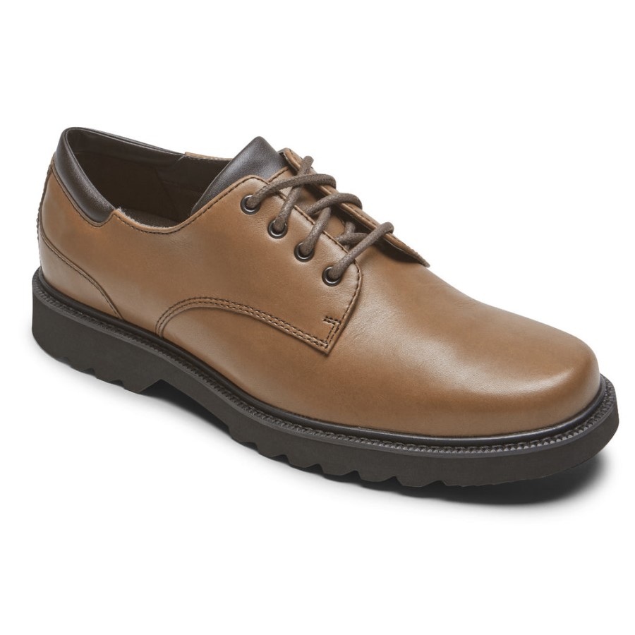 Rockport Men's Northfield Waterproof Oxford Dark Brown
