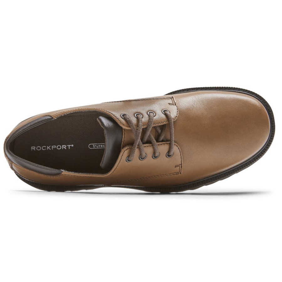 Rockport Men's Northfield Waterproof Oxford Dark Brown