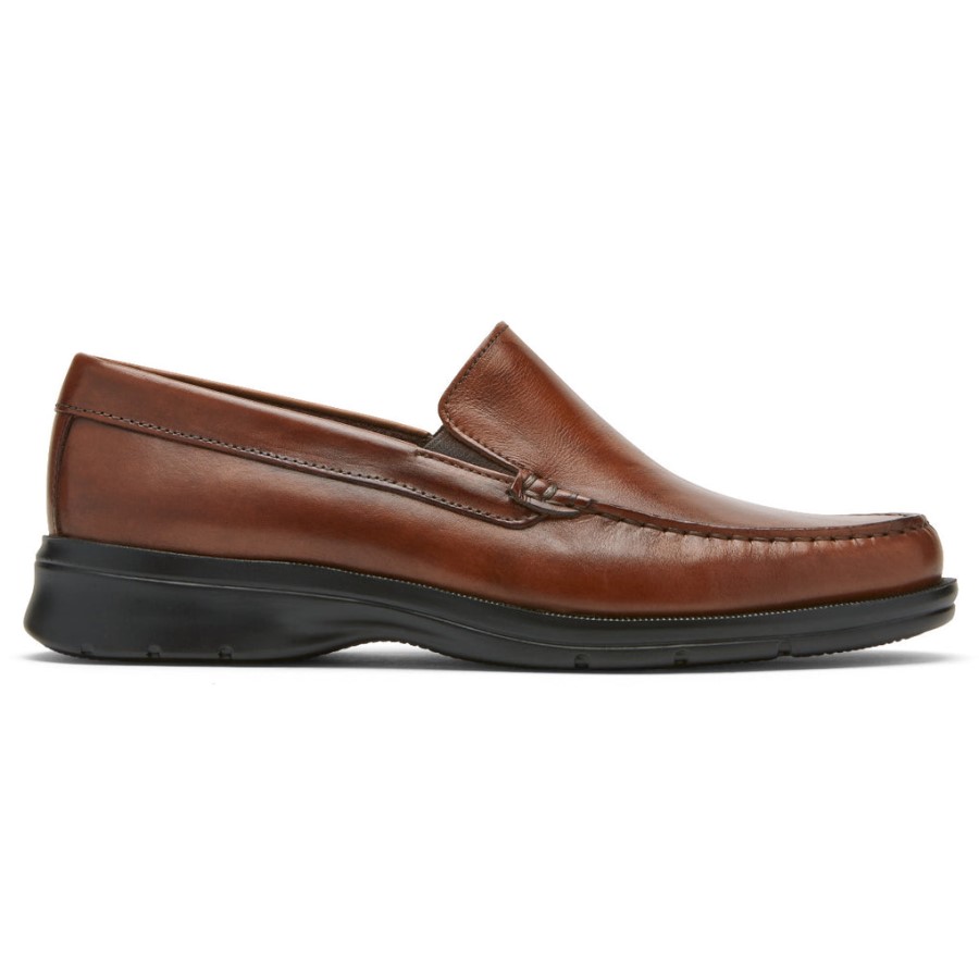 Rockport Men's Palmer Venetian Loafer Cognac Antique