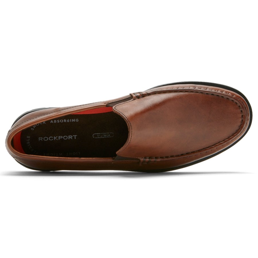 Rockport Men's Palmer Venetian Loafer Cognac Antique