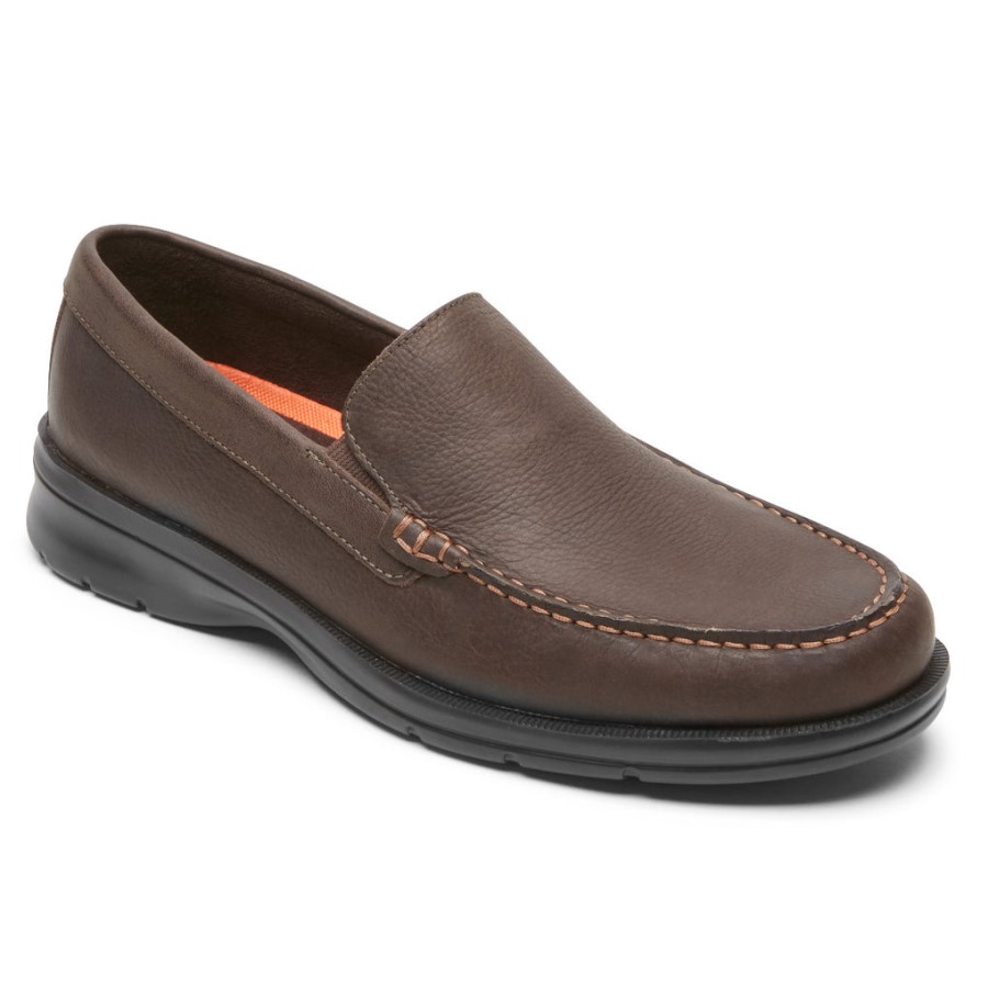 Rockport Men's Palmer Venetian Loafer Java Tumbled