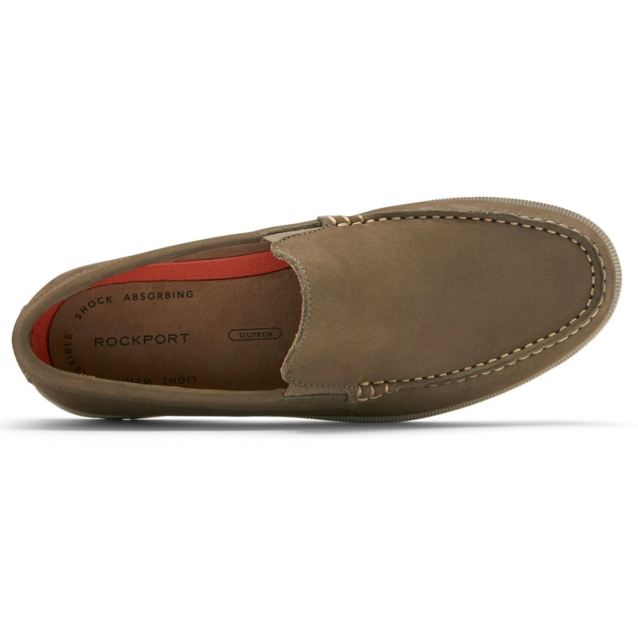 Rockport Men's Palmer Venetian Loafer Vicuna Nubuck