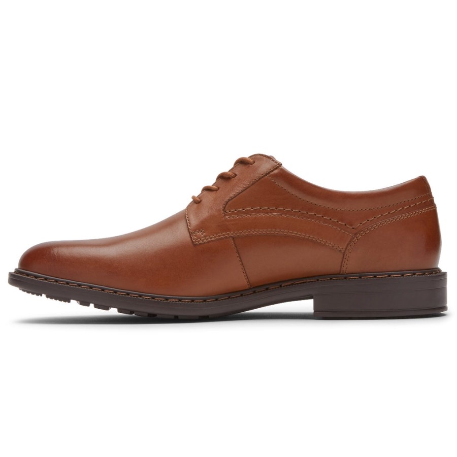Rockport Men's Parsons Plain Toe Oxford Cognac