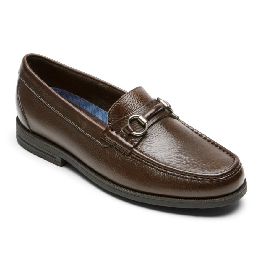 Rockport Men's Preston Bit Loafer Tumbled Java