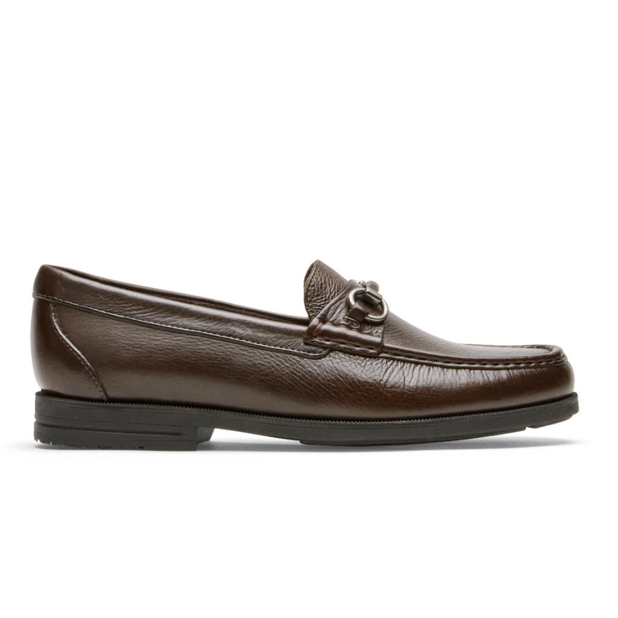 Rockport Men's Preston Bit Loafer Tumbled Java