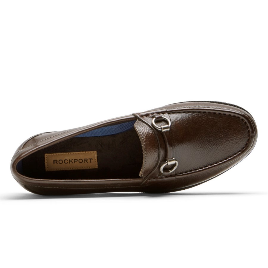 Rockport Men's Preston Bit Loafer Tumbled Java