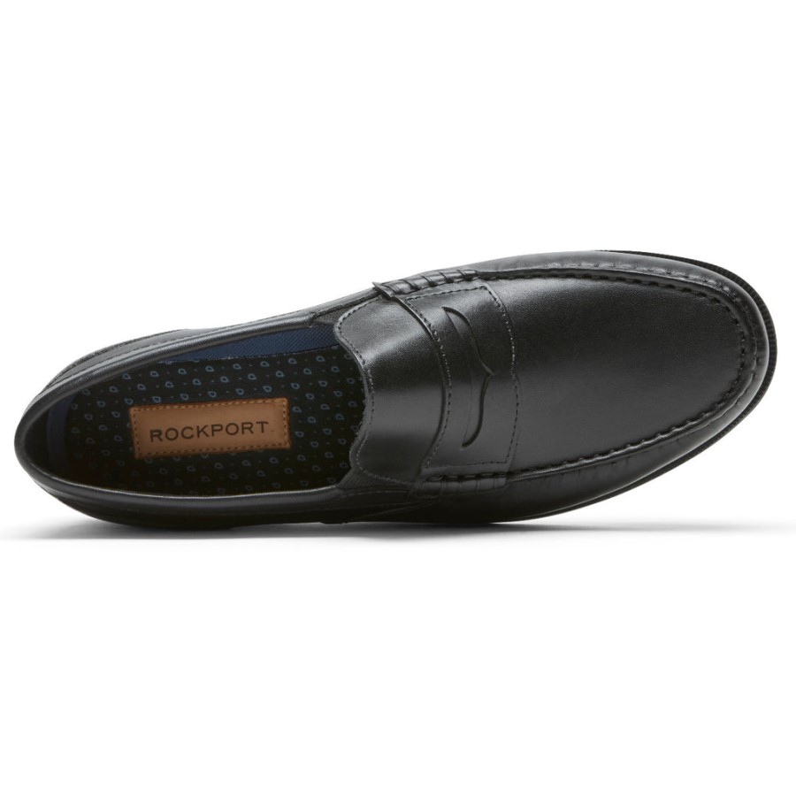 Rockport Men's Preston Penny Loafer Black