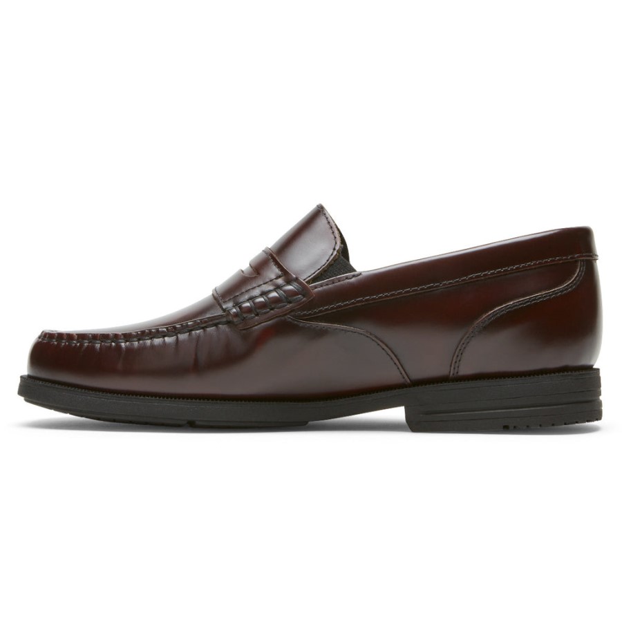 Rockport Men's Preston Penny Loafer Burgundy