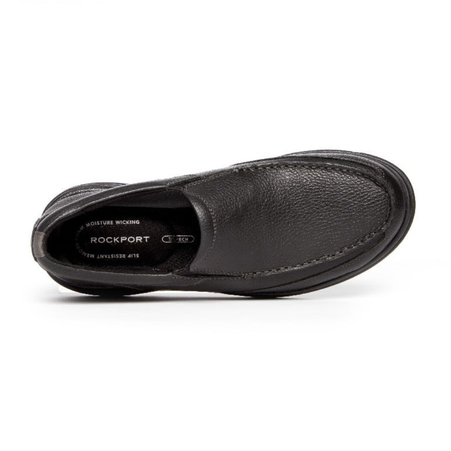 Rockport Men's ProWalker Eureka Plus Slip-On Black