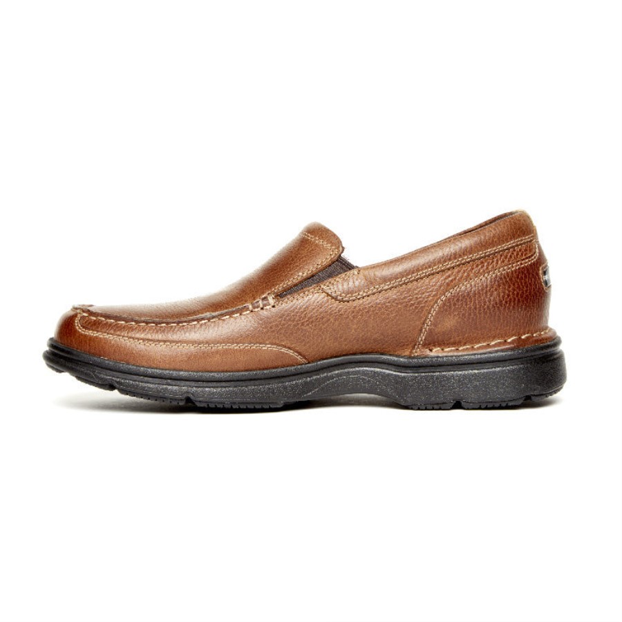 Rockport Men's ProWalker Eureka Plus Slip-On Bridle Brown