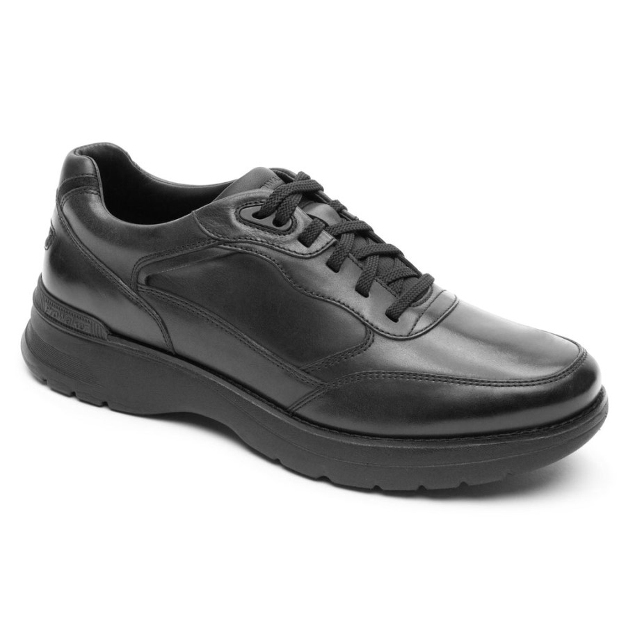 Rockport Men's ProWalker NEXT Sneaker Black Lea