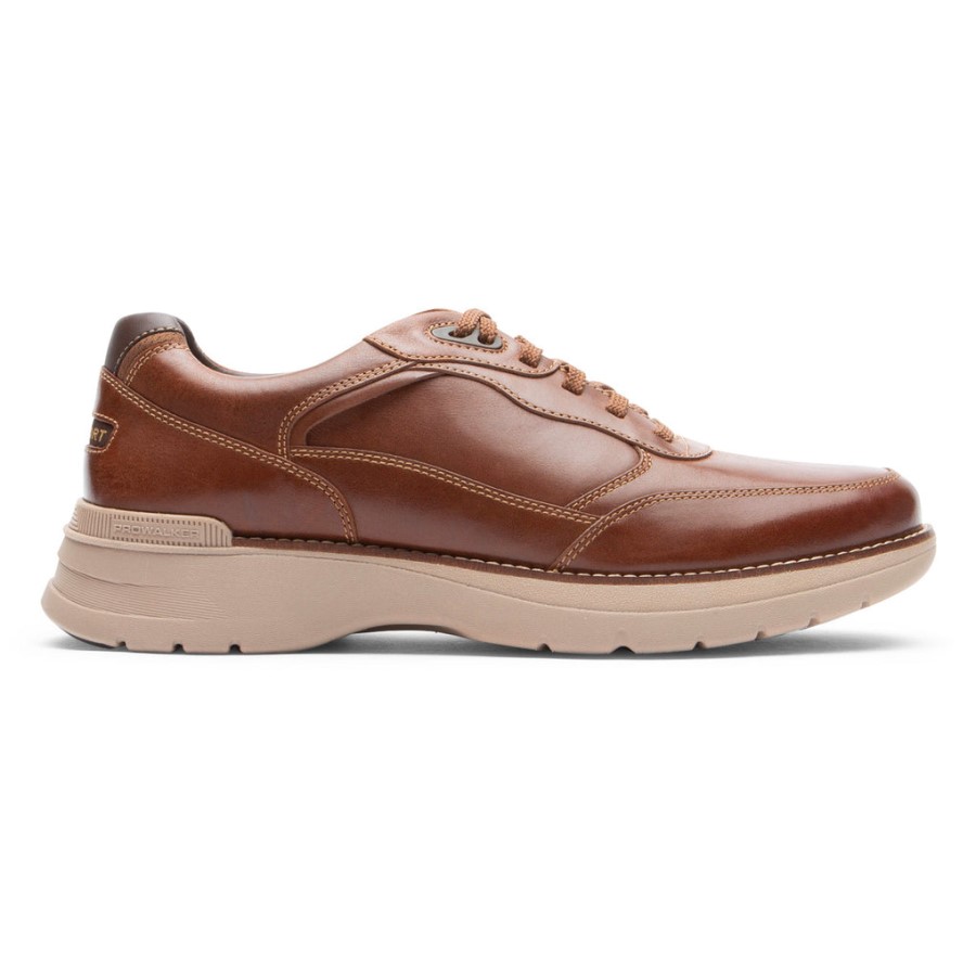 Rockport Men's ProWalker NEXT Sneaker Saddle Tan Lea