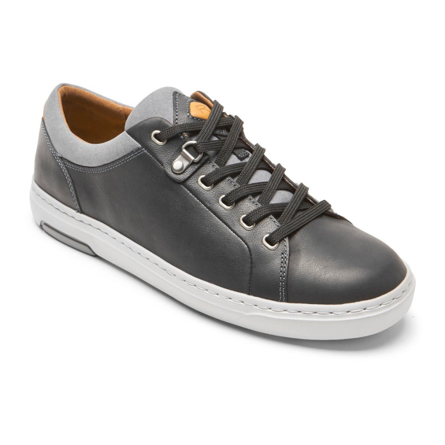 Rockport Men's PulseTech Cupsole Sneaker Black Leather Ii