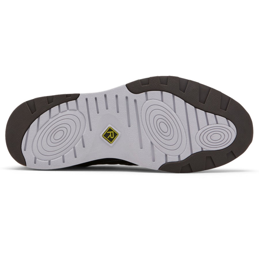 Rockport Men's PulseTech Sport Ubal Sneaker Navy Nubuck Mesh