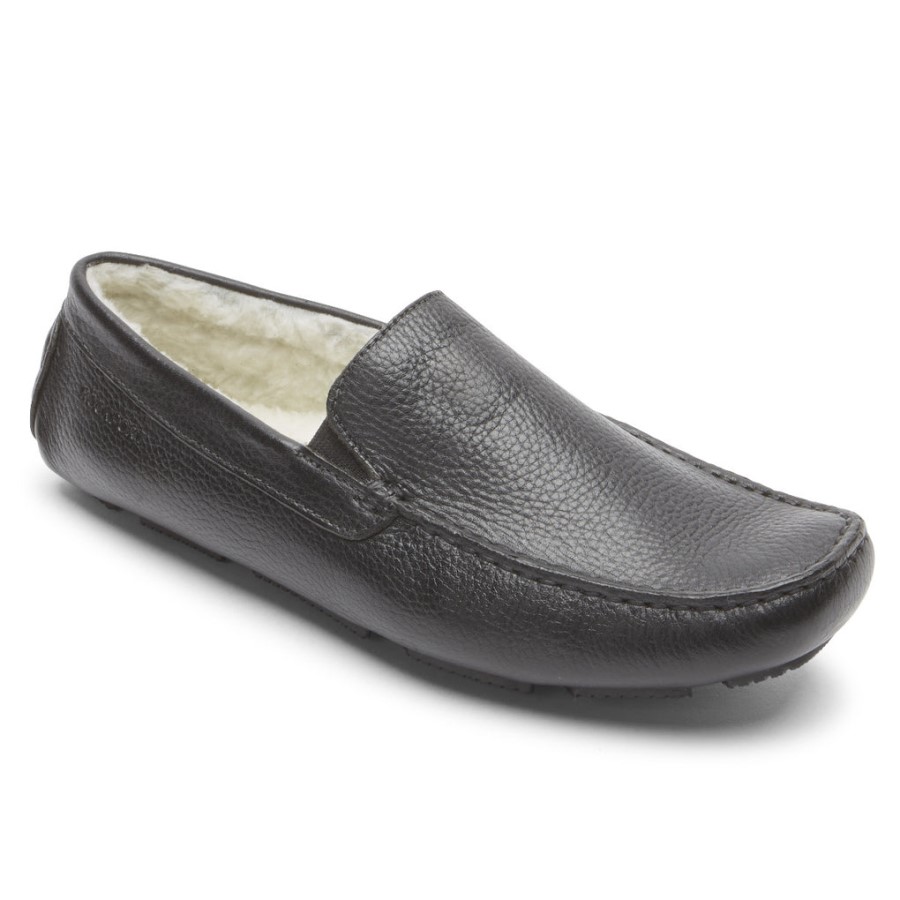 Rockport Men's Rhyder Slipper Black