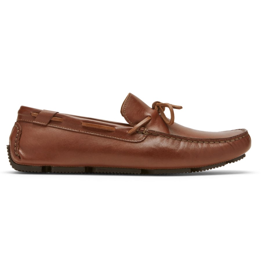 Rockport Men's Rhyder Tie Loafer Mahogany