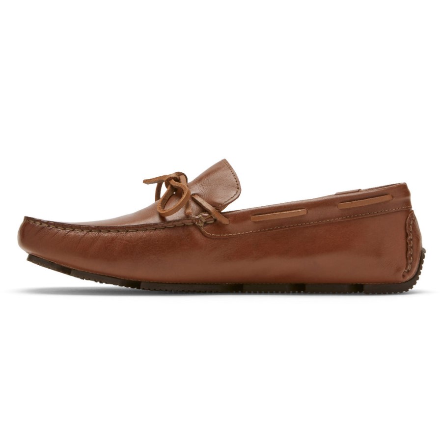 Rockport Men's Rhyder Tie Loafer Mahogany