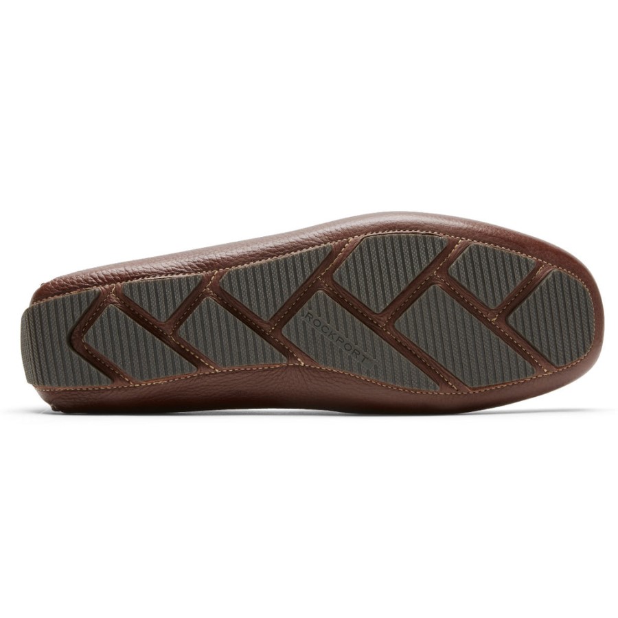Rockport Men's Rhyder Tie Slipper Mahogany