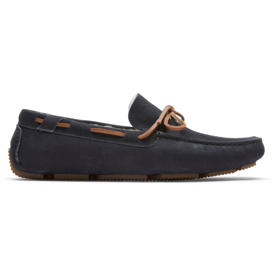 Rockport Men's Rhyder Tie Slipper Navy