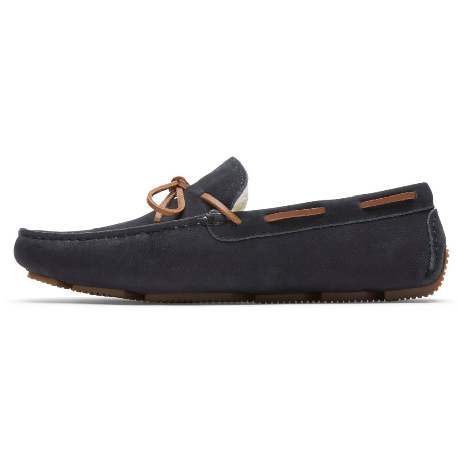 Rockport Men's Rhyder Tie Slipper Navy