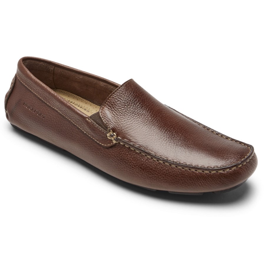 Rockport Men's Rhyder Venetian Loafer Mahogany