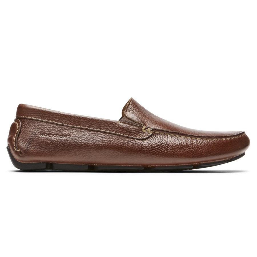 Rockport Men's Rhyder Venetian Loafer Mahogany
