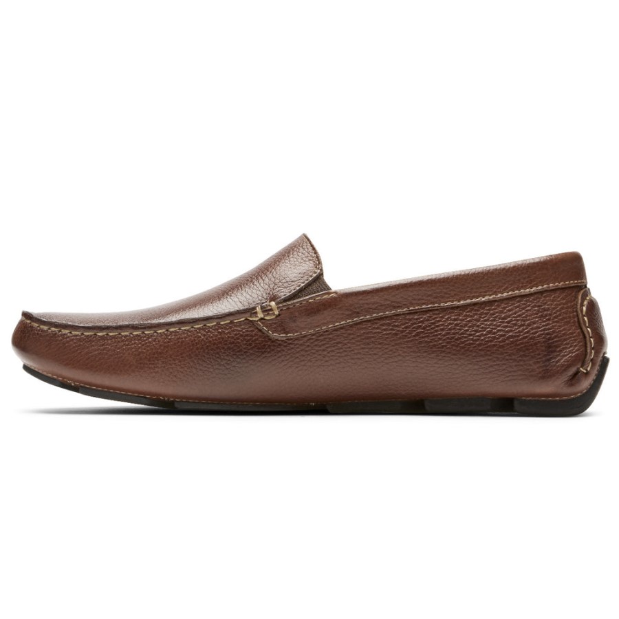 Rockport Men's Rhyder Venetian Loafer Mahogany