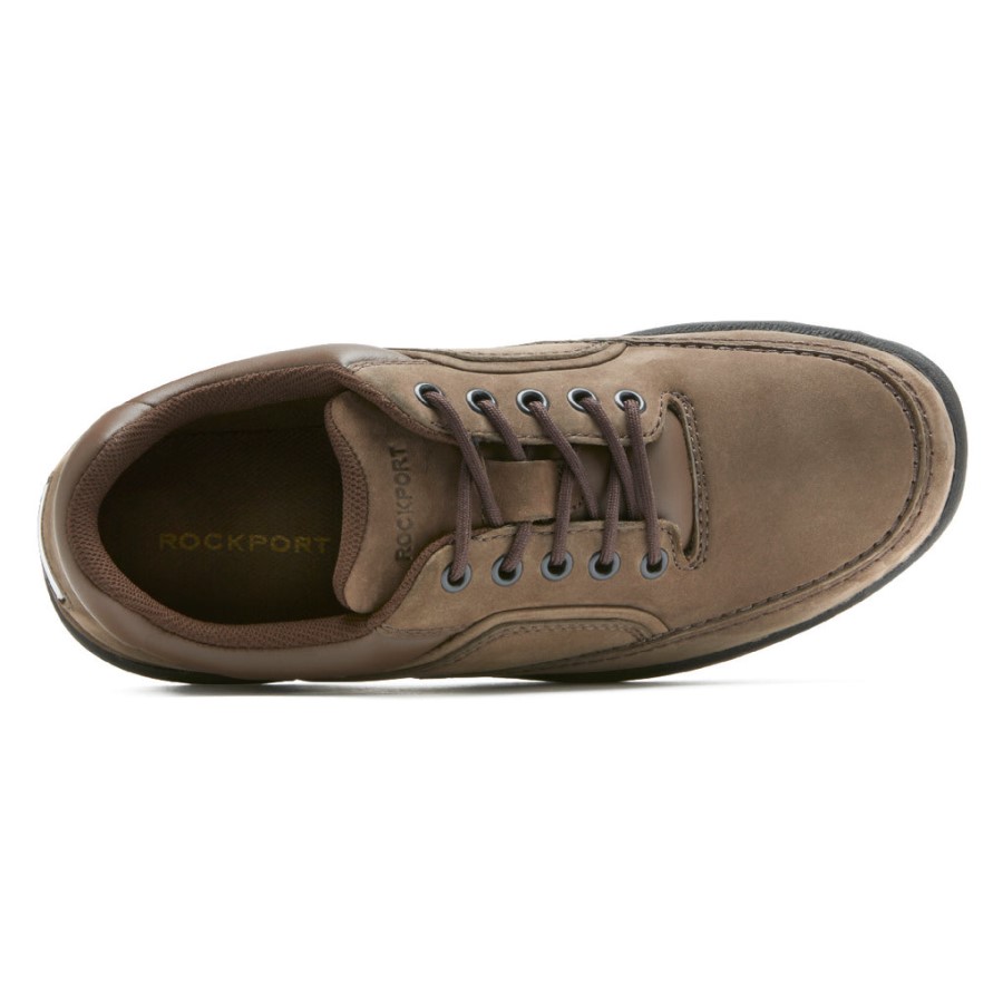 Rockport Men's Ridgefield Eureka Chocolate Nubuck