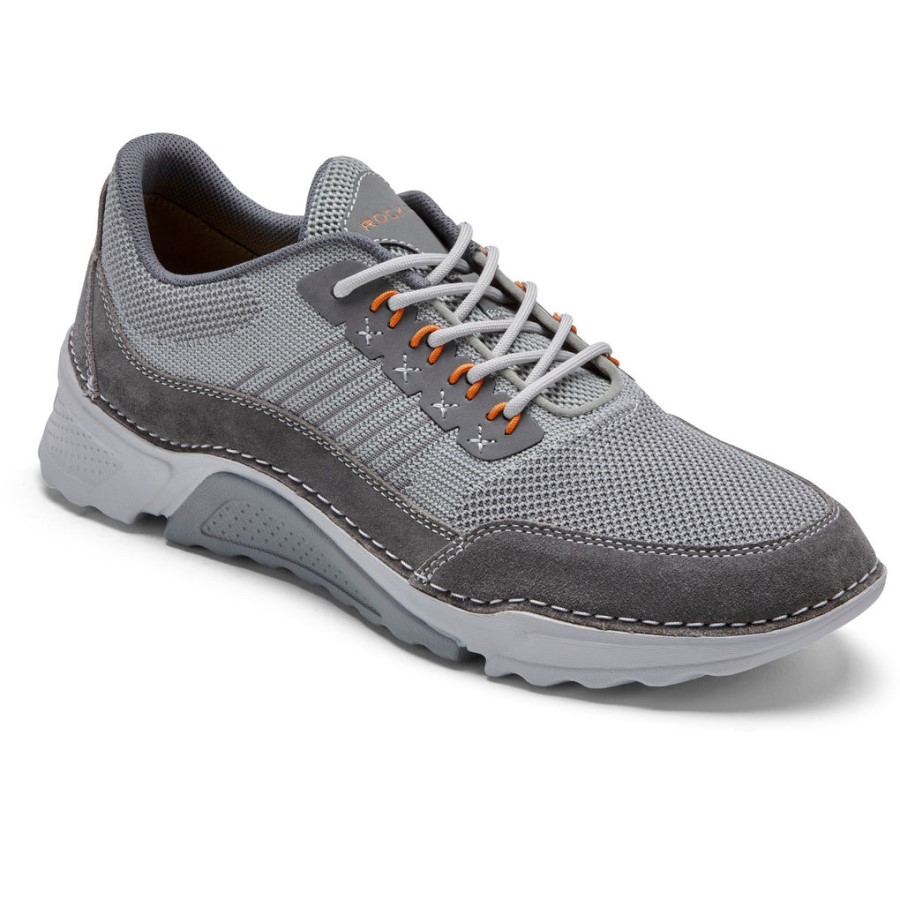 Rockport Men's Rocsports Sneaker Grey Mesh Suede