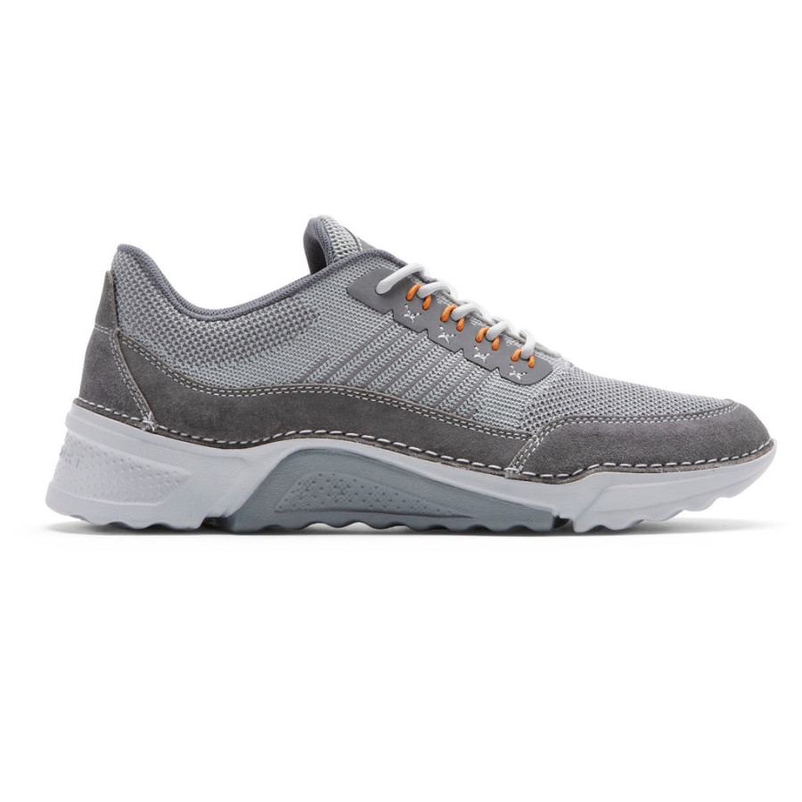 Rockport Men's Rocsports Sneaker Grey Mesh Suede