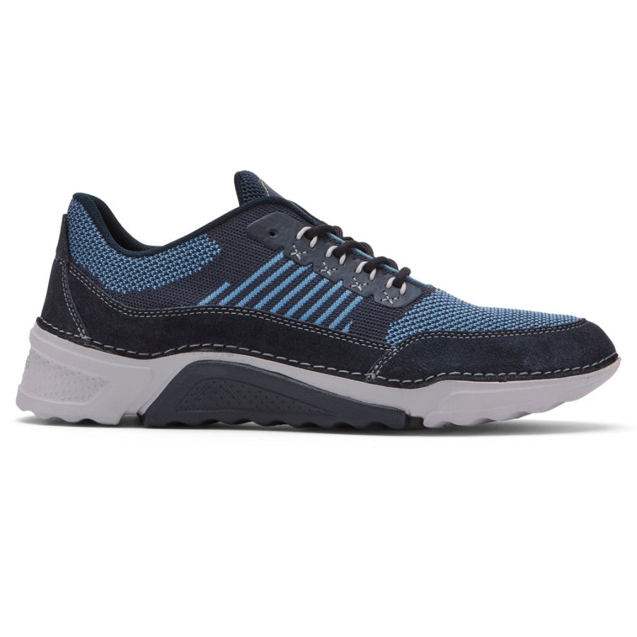 Rockport Men's Rocsports Sneaker Navy Mesh Suede
