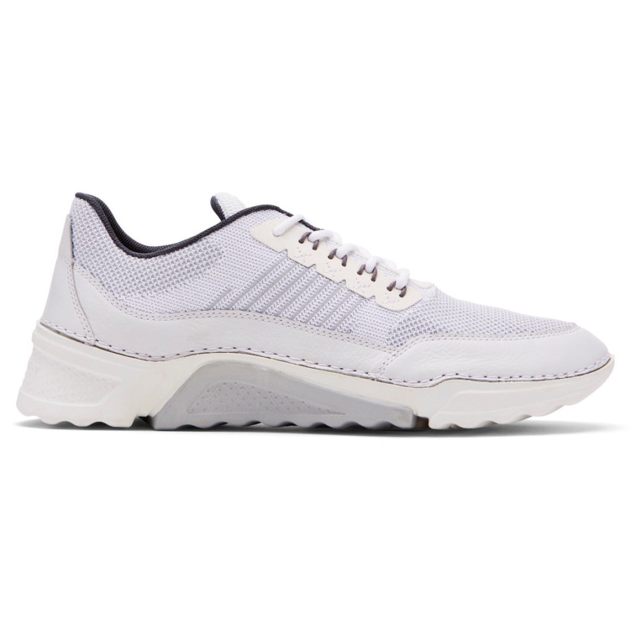 Rockport Men's Rocsports Sneaker White Mesh Leather