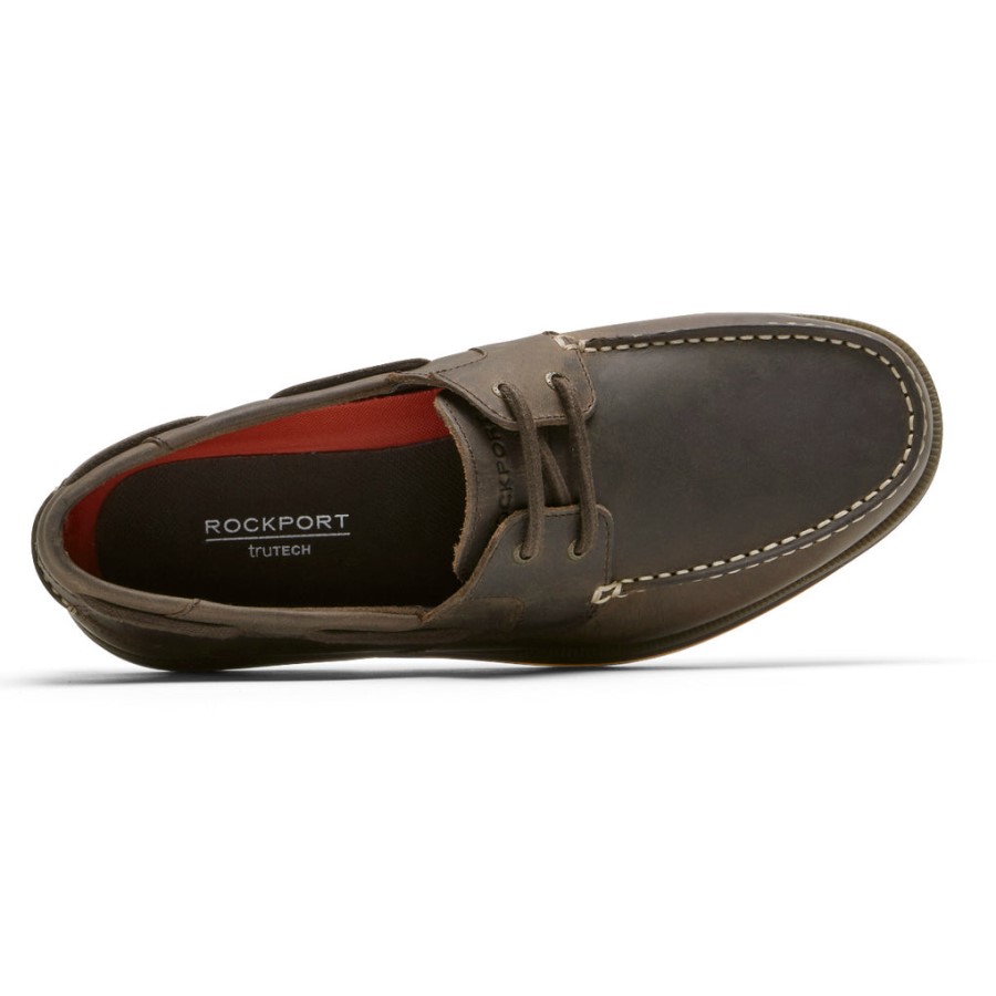 Rockport Men's Southport Boat Shoe Oat