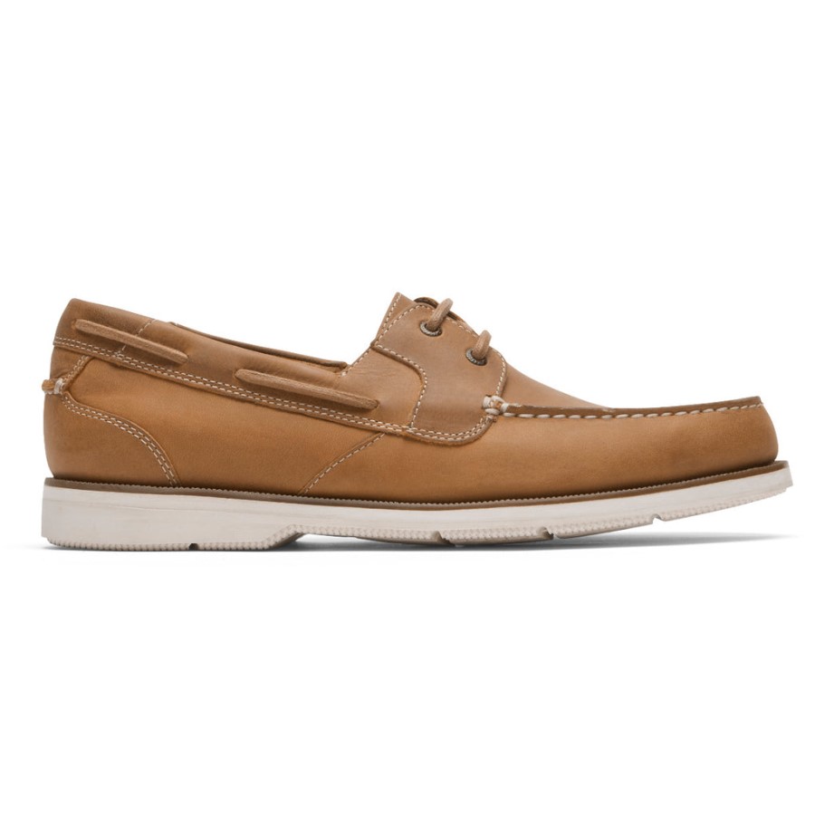 Rockport Men's Southport Boat Shoe Sudan Brown