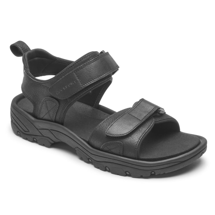 Rockport Men's SpringBoro Rocklake Sandal Black