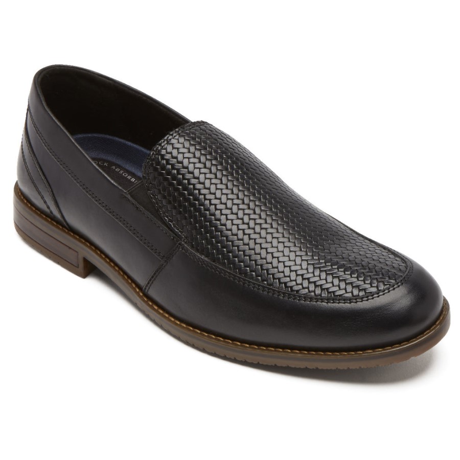 Rockport Men's Style Purpose 3 Woven Loafer Black