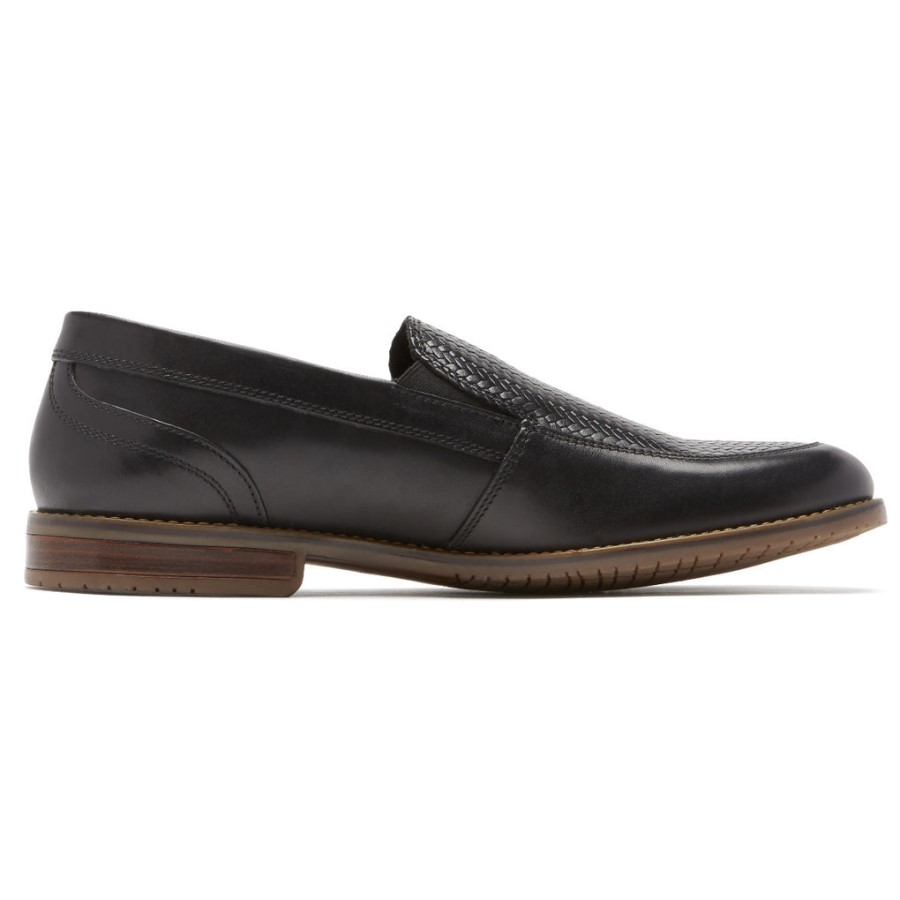 Rockport Men's Style Purpose 3 Woven Loafer Black