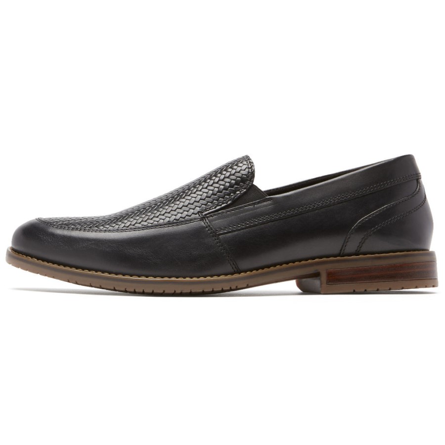 Rockport Men's Style Purpose 3 Woven Loafer Black