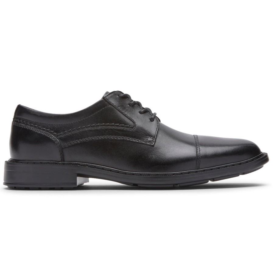 Rockport Men's Tanner Cap Toe Oxford Black