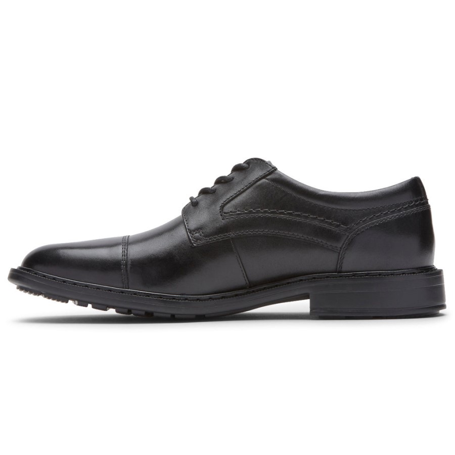 Rockport Men's Tanner Cap Toe Oxford Black