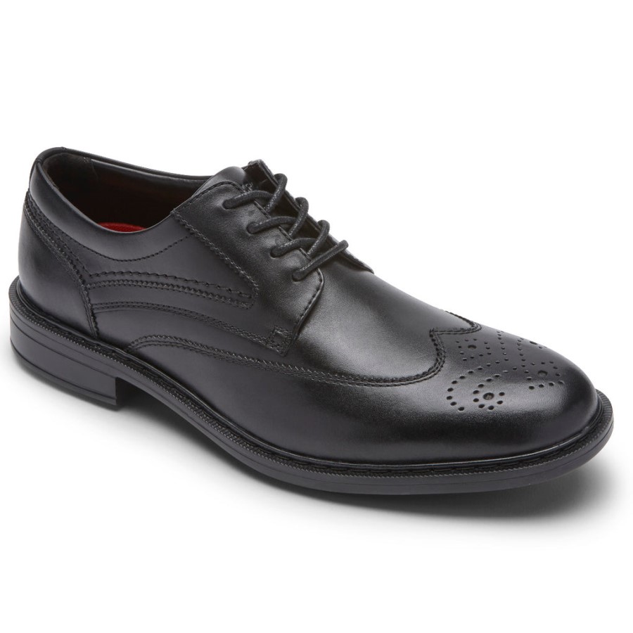 Rockport Men's Tanner Wingtip Black