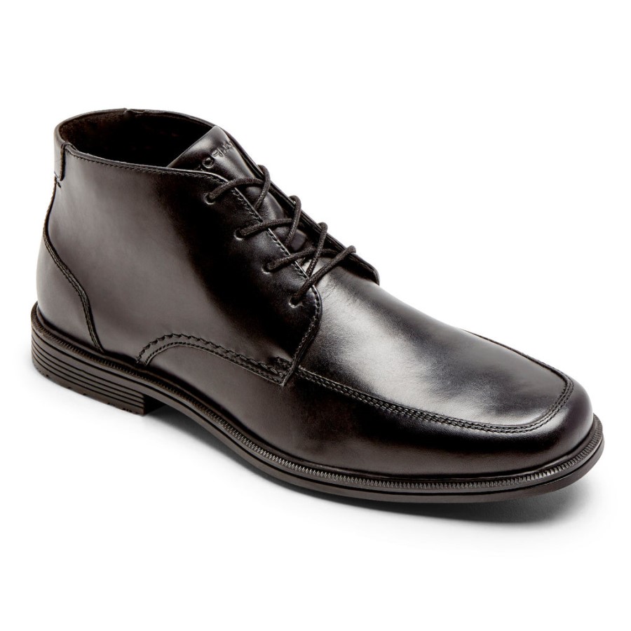 Rockport Men's Taylor Chukka Boot-Waterproof Black