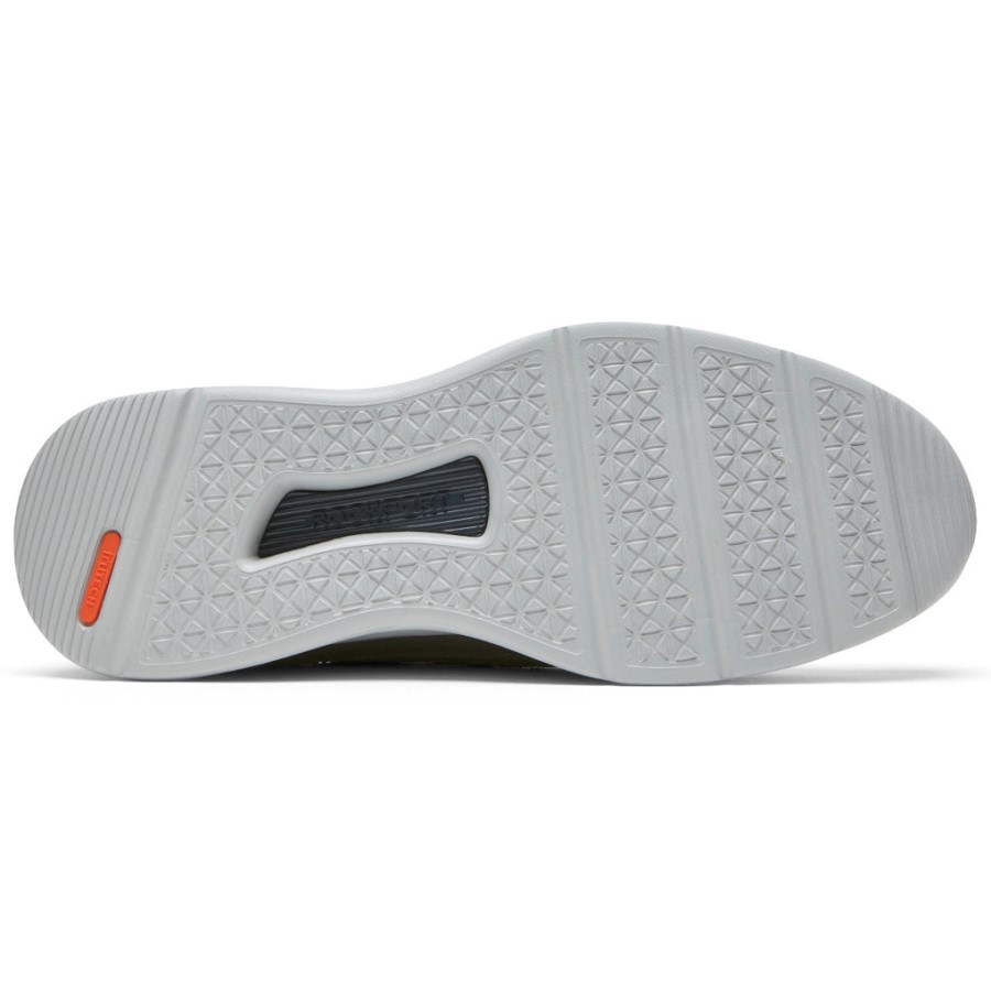 Rockport Men's Total Motion Active Ghillie Sneaker Steel Grey