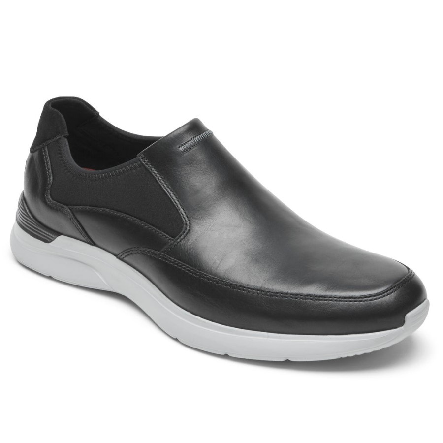Rockport Men's Total Motion Active Slip-On Sneaker Black